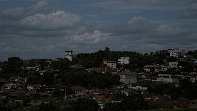 Paisagem de Iguatama, no interior de Minas