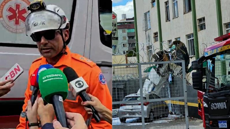 Acidente mobiliza equipes de resgate