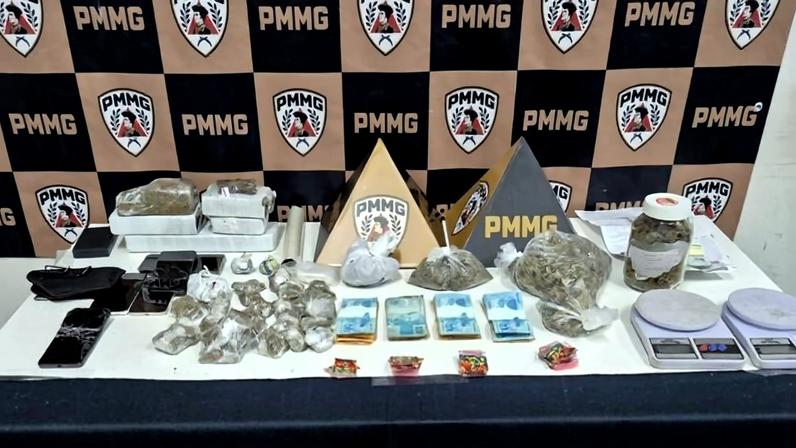 Grupo estava em uma casa, usada para armazenar e comercializar as substâncias