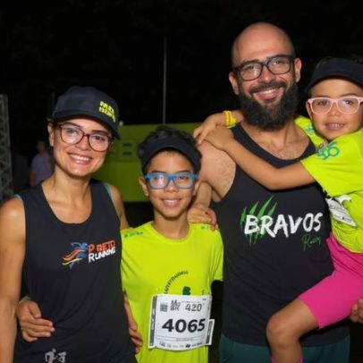 Pais e filhos participam da Maratona Oficial de Belo Horizonte