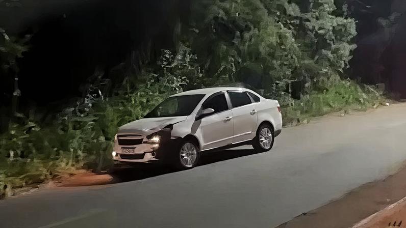 Viatura descaracterizada da PCMG envolvida em atropelamento de criança em Sabará