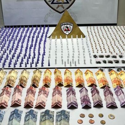 Dupla é presa no Centro de Belo Horizonte com grande quantidade de drogas