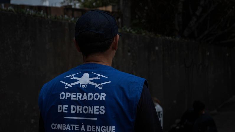 Diamantina foi pioneira no uso de drones no combate à dengue