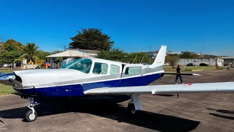 Aeronave modelo EMB-721C, da Embraer, foi fabricado em 1979