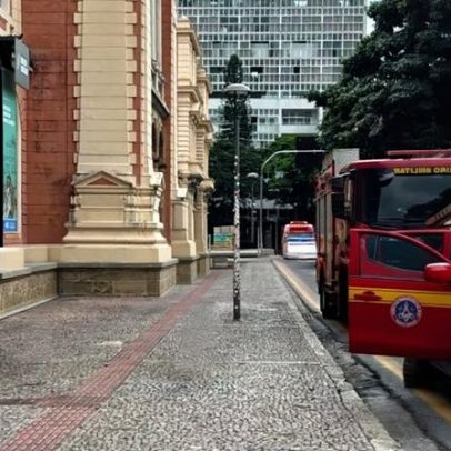 Maio Amarelo: simulação de salvamento em acidente ocorre na Praça da Liberdade
