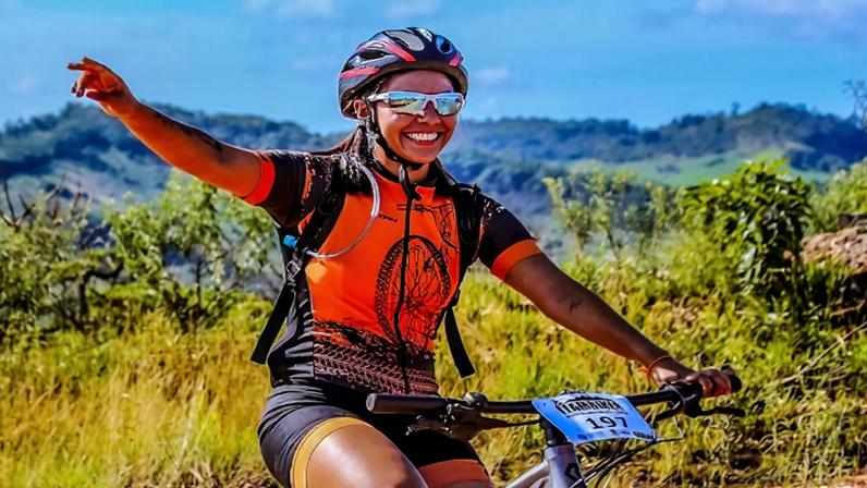 Jéssica produzia conteúdo relacionado a de saúde, bem estar e suas evoluções na corrida e ciclismo