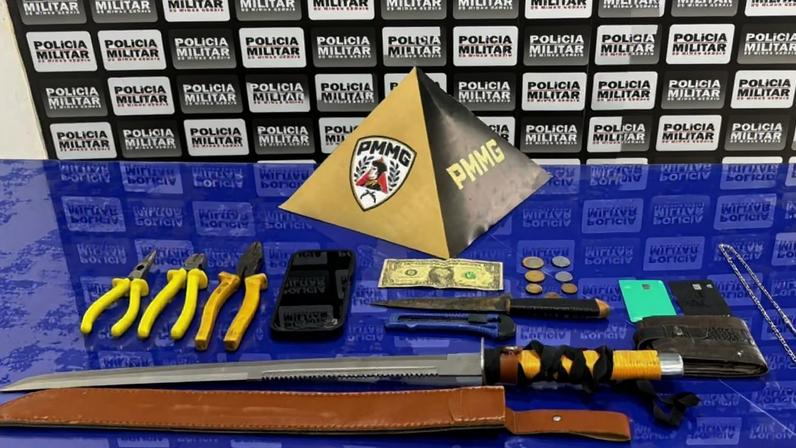 PM conseguiu localizar e prender o suspeito em Pirapora
