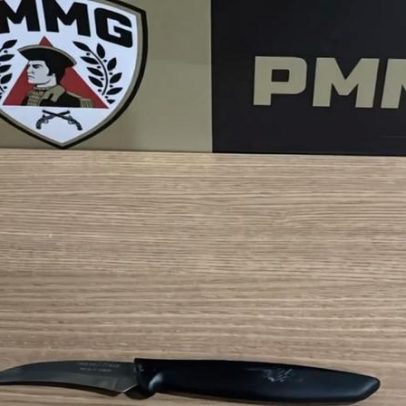 Mulher invadiu escola com faca, agrediu professora e foi presa em MG