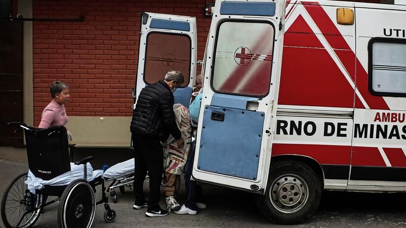 A paciente mais inquieta só se acalmou após deixar, pela última vez, as dependências do Colônia