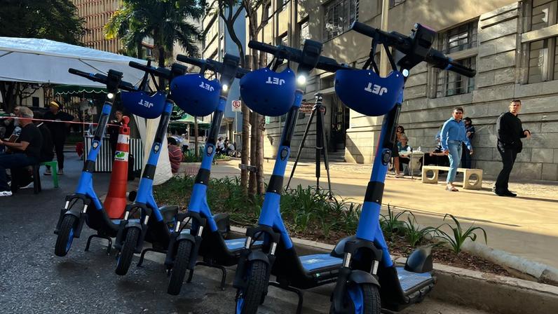 Patinetes elétricos estão em operação em BH desde 18 de março