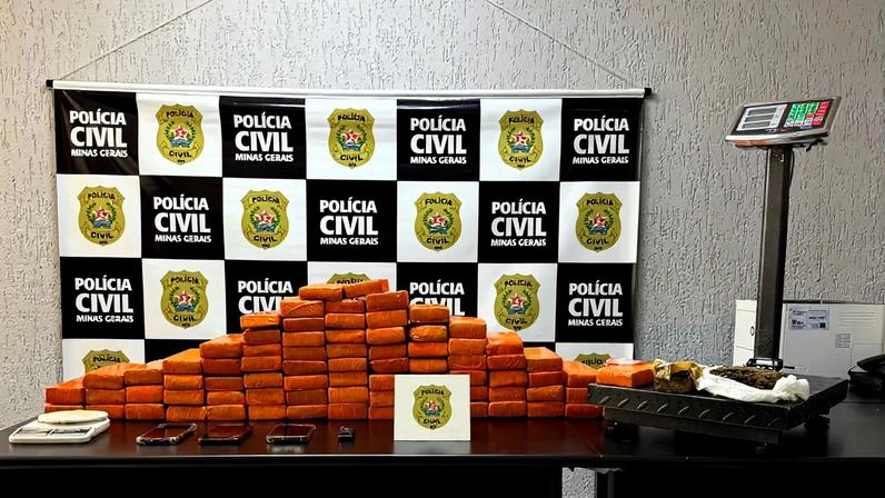 Polícia Civil apreende 78 barras de maconha em imóvel no Betânia