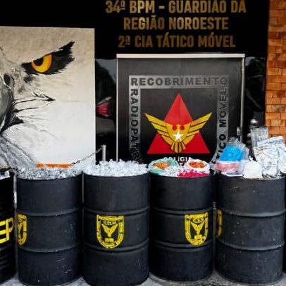 Polícia encontra laboratório de refino e armazenamento de cocaína na Grande BH