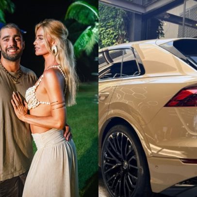 Cíntia Dicker recebe carro de luxo de Pedro Scooby avaliado em R$ 800 mil
