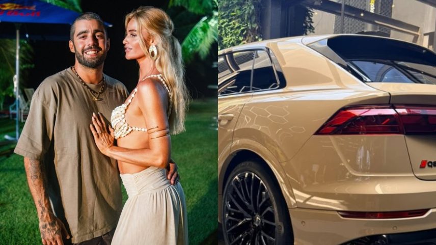 Cíntia Dicker ganha carro de luxo de Pedro Scooby avaliado em R$ 800 mil — Foto: Reprodução/Instagram