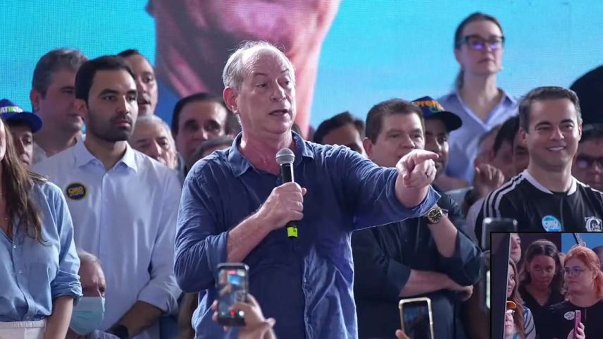 Ciro Gomes comete gafe e ‘manda prender’ apoiador que fazia gesto de apoio à sua candidatura no CE; entenda