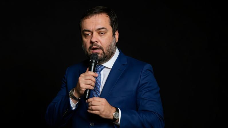 Cláudio Castro, então governador do Estado, em evento no Palácio da Guanabara, no Rio