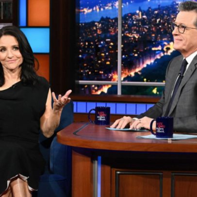 Julia Louis-Dreyfus interpreta Selina Meyer em roast de Stephen Colbert