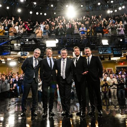 Jimmy Fallon envia espectadores a Stephen Colbert para o final do Late Show