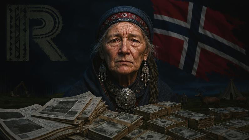 A Noruega financia críticas ao agro no Brasil enquanto despreza dificuldades dos lapões no próprio país. (Foto: Imagem produzida por ChatGPT/Gazeta do Povo)