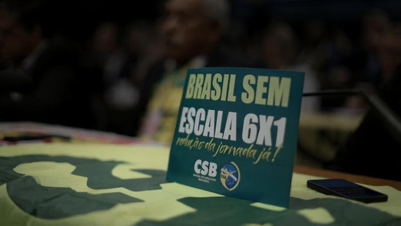 Sessão de votação na Comissão Especial do 6 X 1, na Câmara dos Deputados, nesta 4ª feira (27.mai)