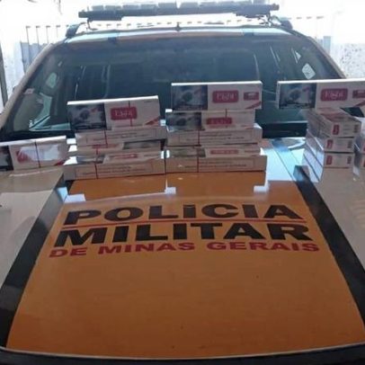 Condutor é preso com mais de 14 mil maços de cigarros na MGC-135 Montes Claros