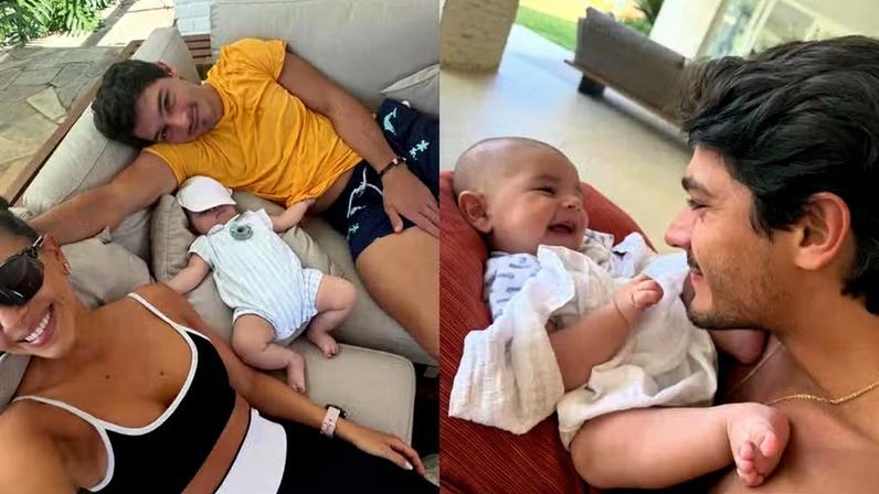Filho de Mariana Rios encanta web em novos cliques — Foto: Reprodução/Instagram