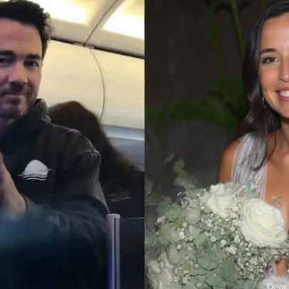 Fã convida Jonas Brothers para casamento; Kevin responde a bordo do avião