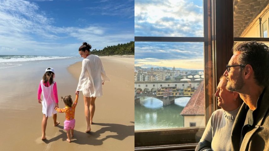 Rodrigo Santoro faz homenagem dupla para Mel Fronckowiak e sua mãe no Dia das Mães — Foto: Reprodução/Instagram
