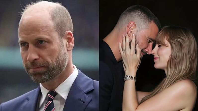 Príncipe William faz revelação sobre convite de Taylor Swift e Travis Kelce — Foto: Getty Images e Reprodução/Instagram