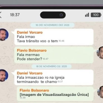 Flávio mantinha contato com Vorcaro por WhatsApp; leia mensagens