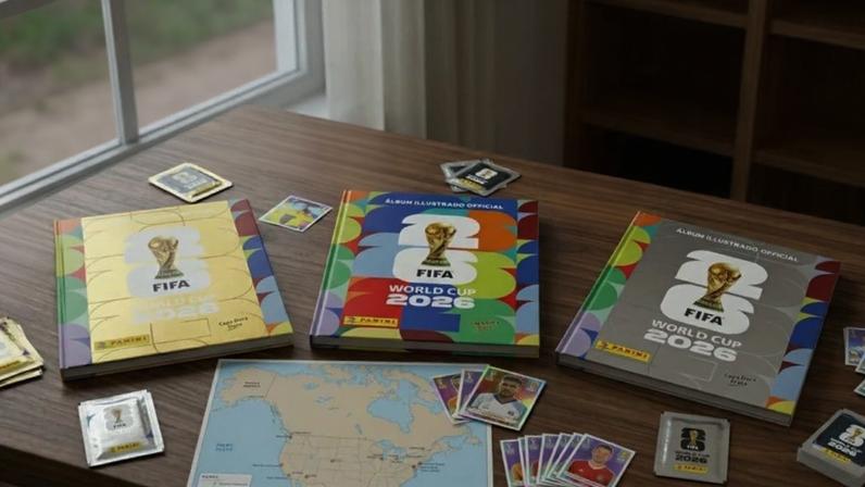 Álbum de figurinhas da Copa 2026 revela lições sobre dinheiro