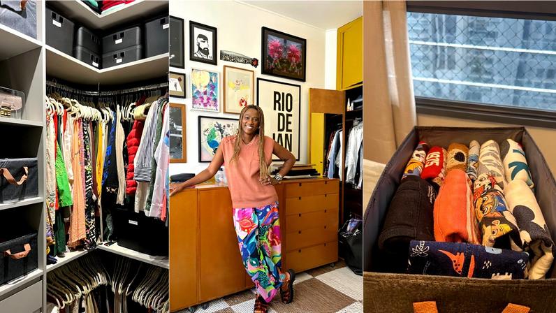 Cora Fernandes atua como personal organizer há cerca de dez anos. — Foto: Arquivo Pessoal/Reprodução Redes Sociais