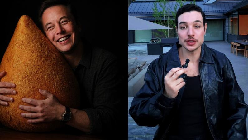 Brasileiro influencia Elon Musk a apreciar coxinha