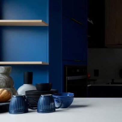Cozinha azul: dicas para renovar o ambiente com a cor