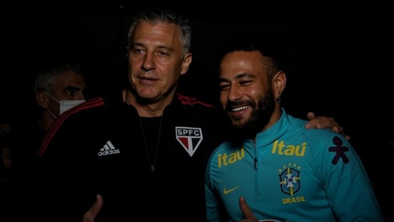 Crespo e Neymar