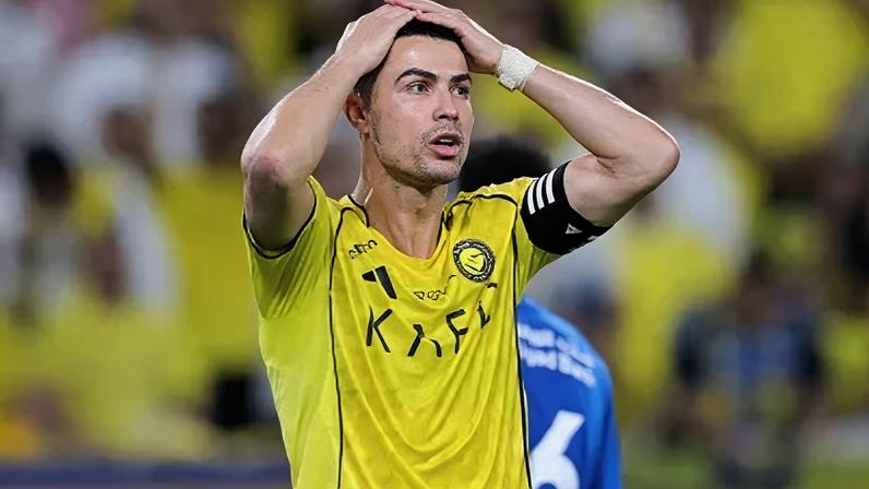 Cristiano Ronaldo reage a lance de Al-Nassr 1 x 1 Al-Hilal