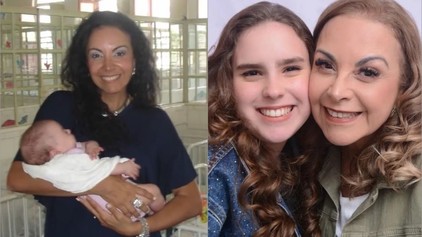 Adoção foi bênção de Deus e mudou minha vida, diz Cristina Mel