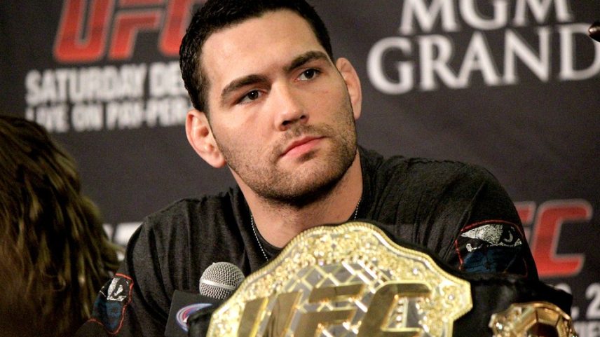 Chris Weidman foi campeão do UFC após vencer Anderson Silva em 2013 — Foto: Evelyn Rodrigues