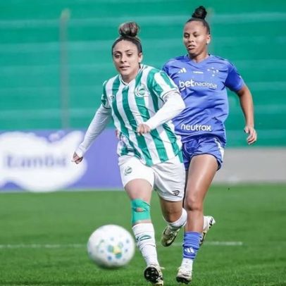 Cruzeiro empata com Juventude e entra em jejum de quatro jogos no Feminino