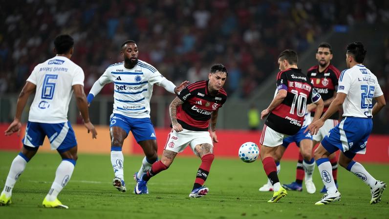 Cruzeiro e Flamengo já se encontraram neste ano, no Maracanã, pelo Brasileirão