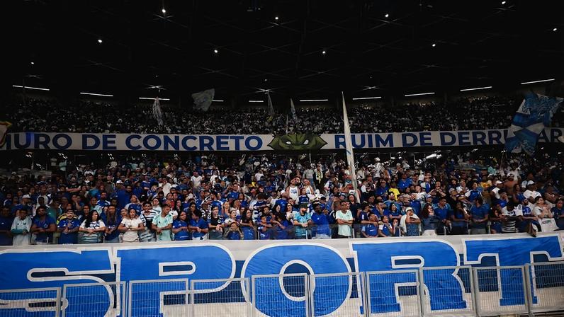 Torcida do Cruzeiro (Foto: Gustavo Martins/Cruzeiro)