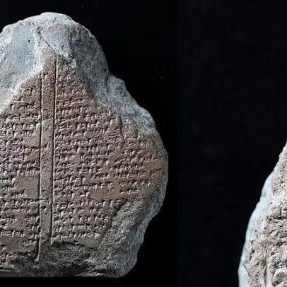 IA identifica texto de 3 mil anos feito com a escrita mais antiga do mundo