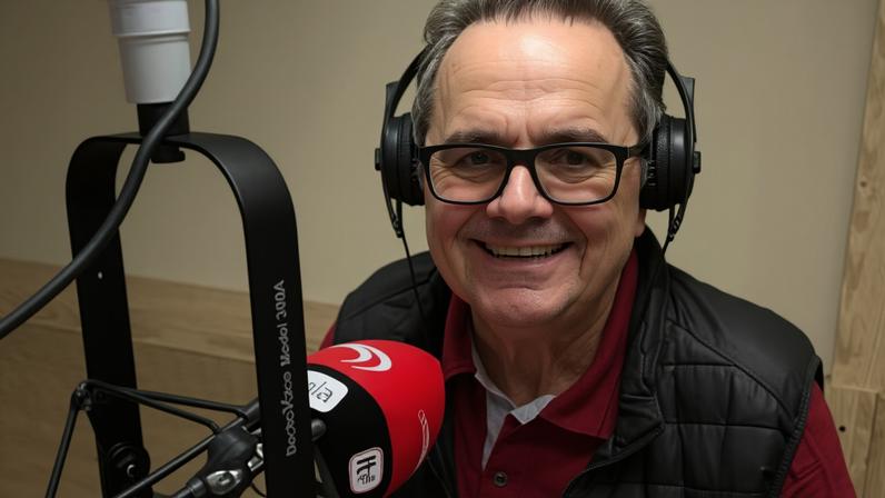 O narrador e locutor Milton Naves. Foto: @miltonnaves/X