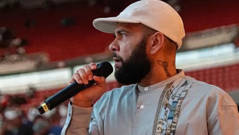 Daniel Alves foi um dos destaques do "The Change", evento evangélico para cerca de 35 mil pessoas em Madri