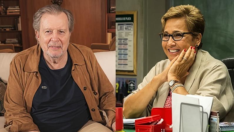 Daniel e Cláudia atuavam juntos em "Sai de Baixo"