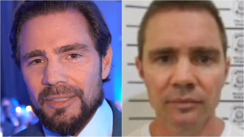 Nas imagens, Daniel Vorcaro em dezembro de 2024 (à esq.) e em março de 2026 (à dir.)