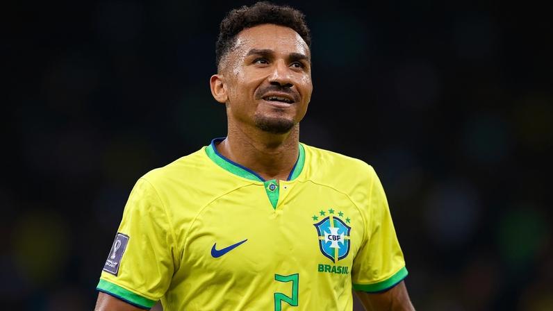 Danilo já foi confirmado oficialmente por Ancelotti na lista final da seleção para a Copa
