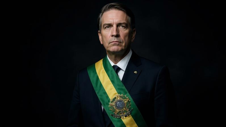 Pôster de "Dark Horse", filme sobre Jair Bolsonaro — Foto: Divulgação