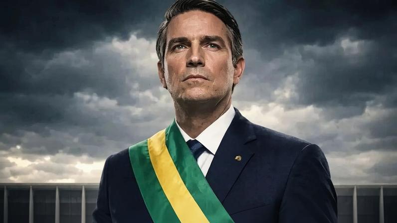 O ator norte-americano Jim Caviezel interpreta Jair Bolsonaro em 'Dark Horse'