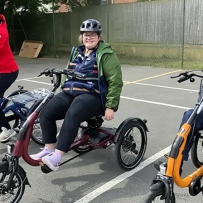 Primeira sessão de segurança no ciclismo em escola SEND
